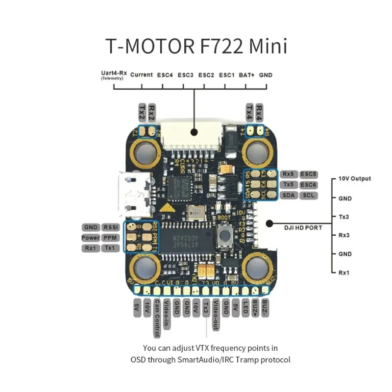 Combo T-Motor MINI F7 FC e F45 - Betaflight Fc F7 recensione e prezzo